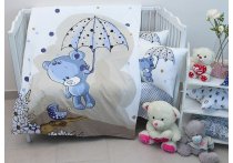 Постільна білизна Turkish Cotton TAG - Umbrella blue (Турция), дитячий